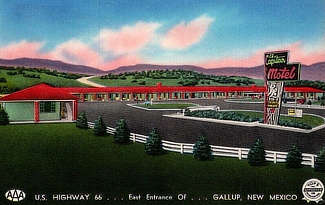 El Capitan Motel in Gallup, New Mexico on U.S. Route 66